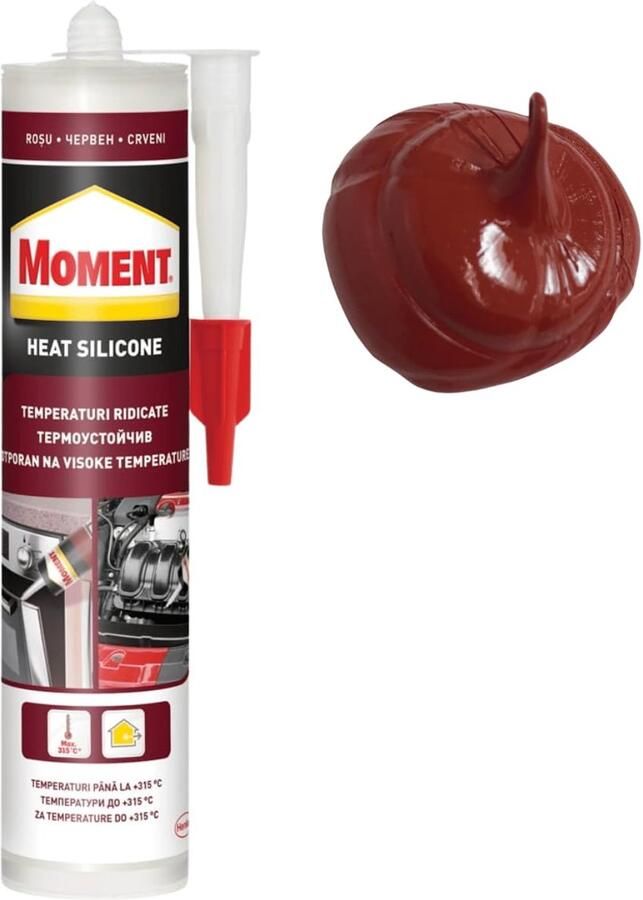 Hittebestendig Afdichtmiddel Siliconen Kit Oven Reparatie Tot 260 Graden 280 ml Transparant