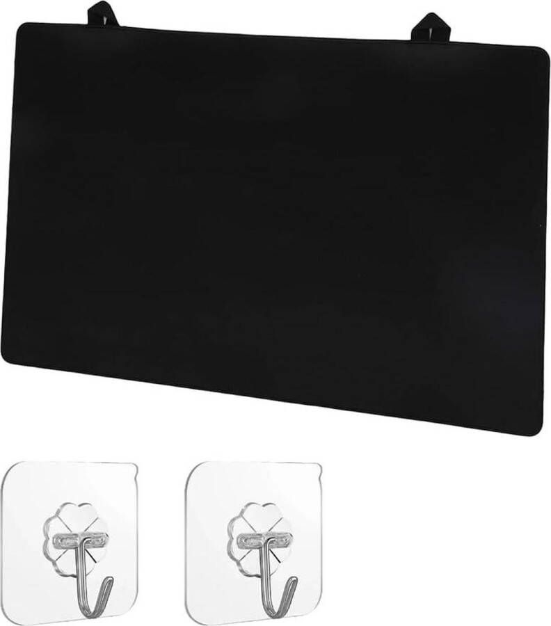 Hittebestendige glazen kookplaatafdekking met 2 haken 725 x 52 cm elektrisch fornuis werkbeschermingsmat friteuse mixer koffiezetapparaat