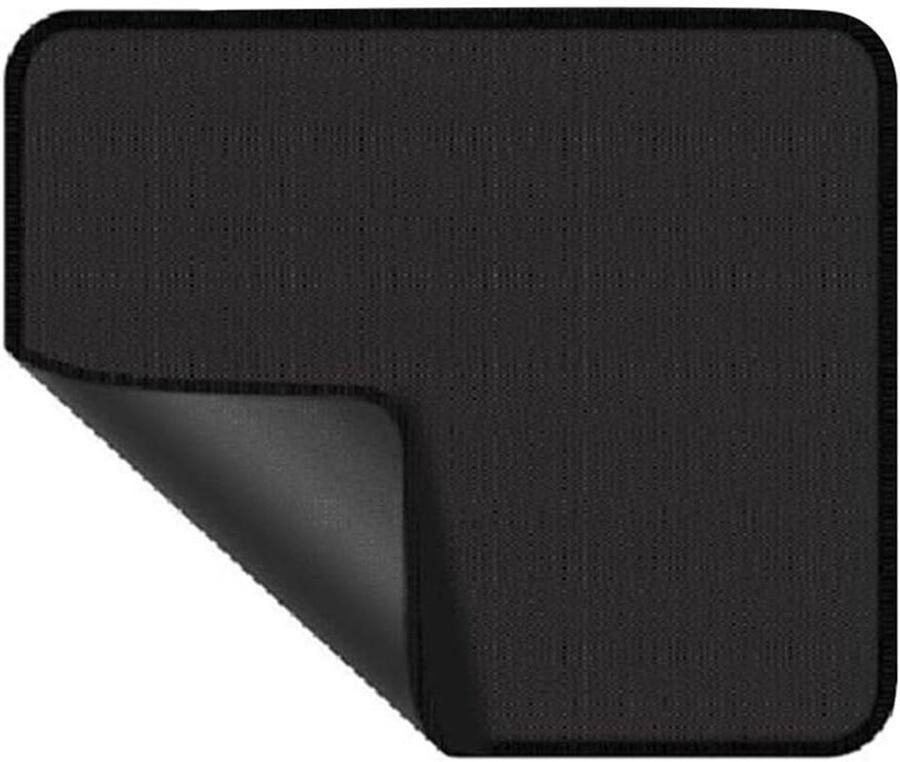 Hittebestendige Mat Grill Pad Buiten Koken Dubbelzijdig Ontwerp 38 x 46 cm Zwart