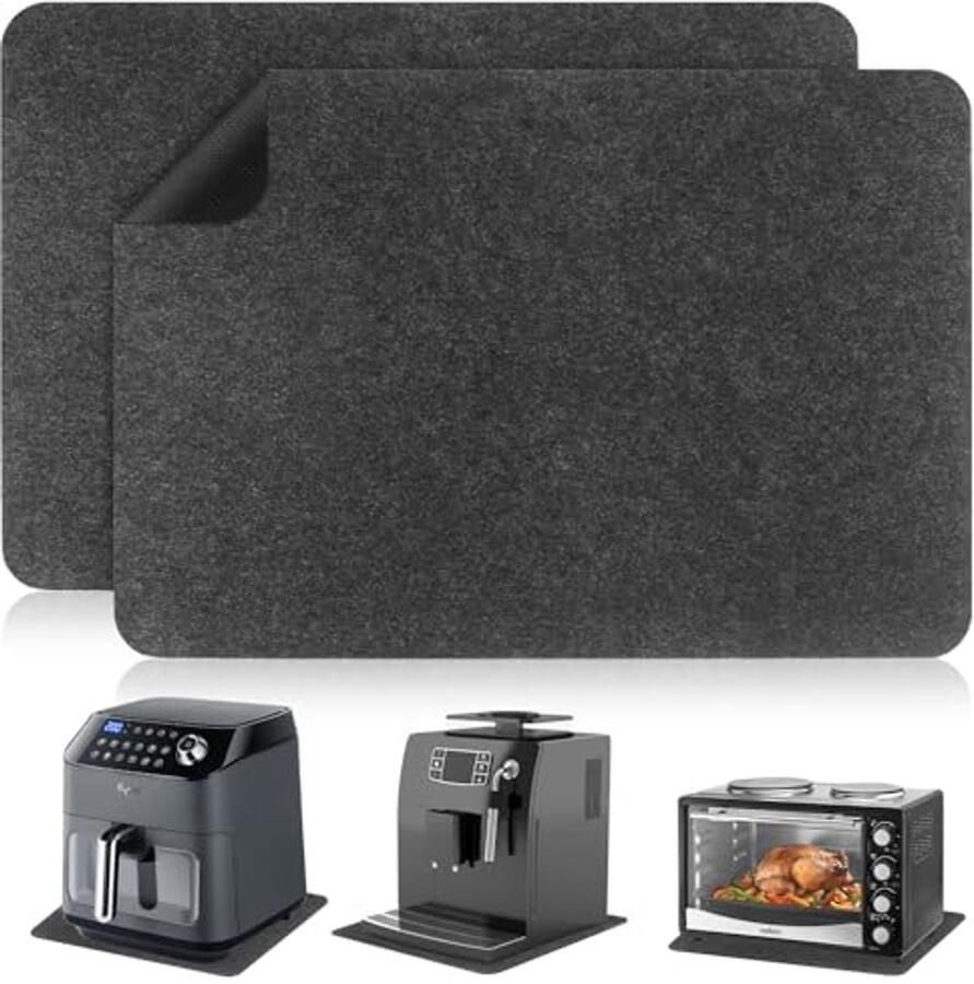 Hittebestendige Mat voor Heteluchtfriteuse en Keukenapparaten 44 x 30 cm