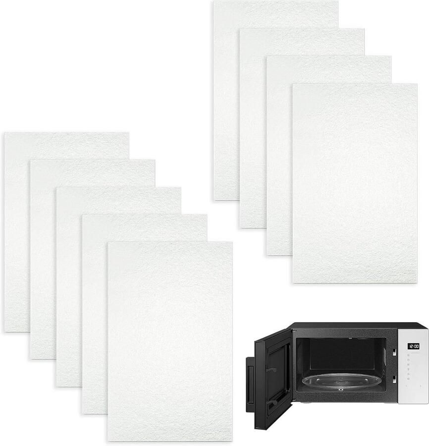 Hittebestendige Mica-platen voor Magnetrons 9 Stuks