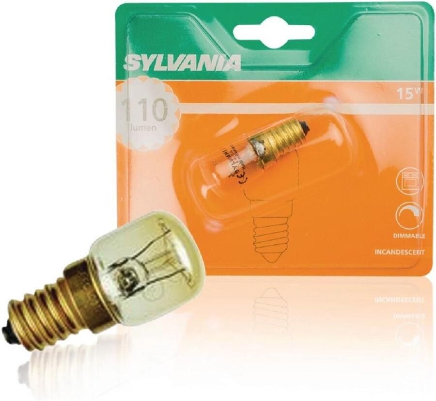 Hittebestendige Oven Lamp E14 15W Geschikt voor Hoge Temperaturen
