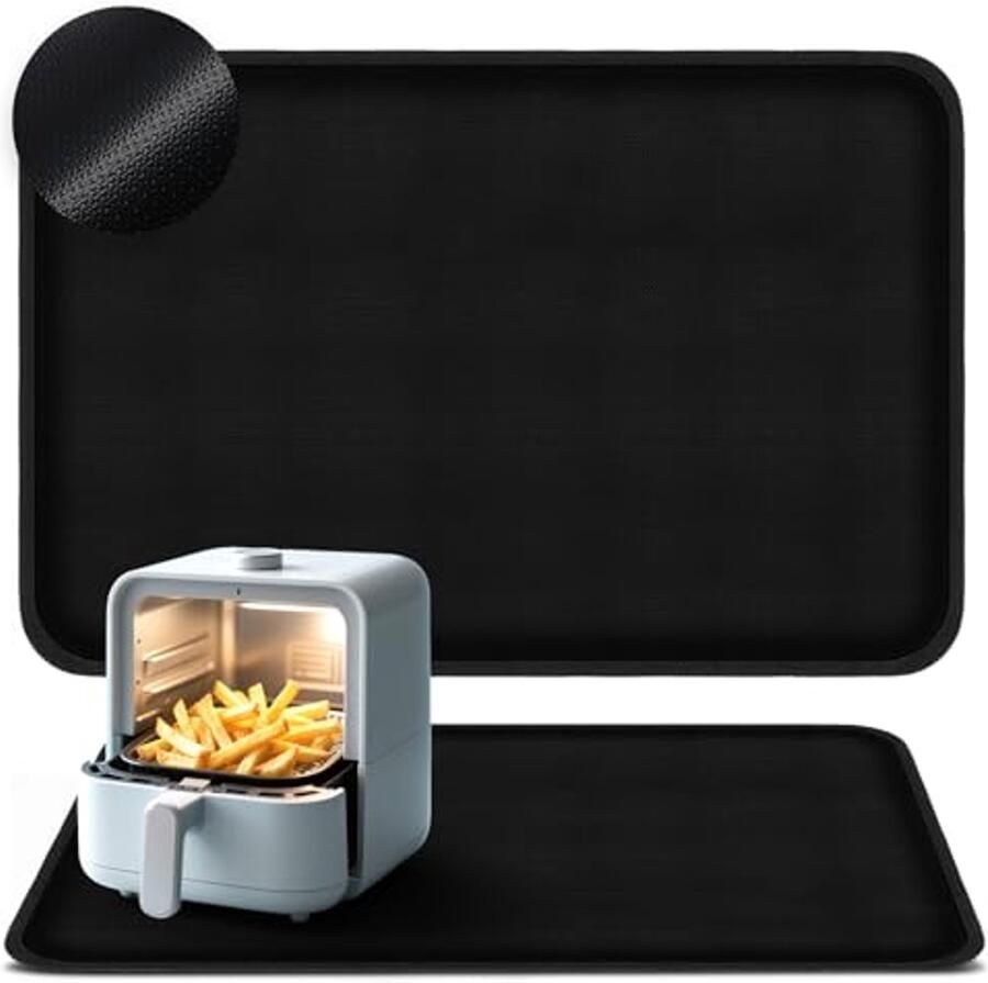 Hittebestendige Pads 60 x 40 cm Vuurvaste Mat voor Frituurpan Werkbladbescherming en Antislip