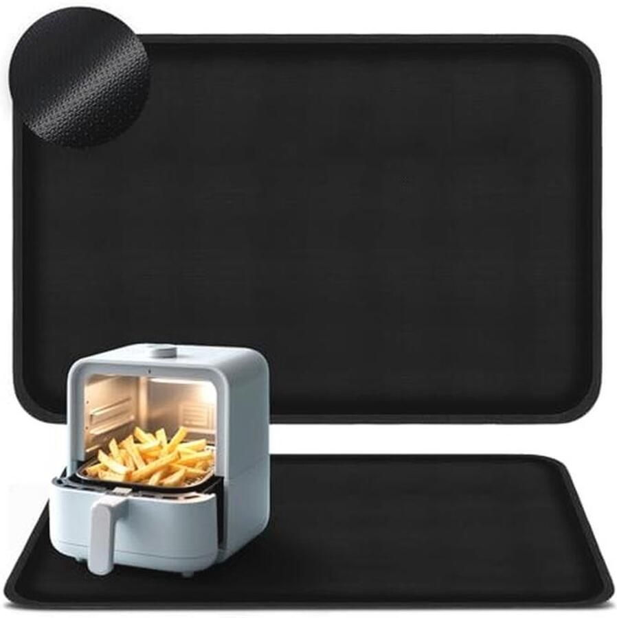 Hittebestendige Pads 60 x 40 cm Vuurvaste Mat voor Frituurpan Werkbladbescherming en Antislip