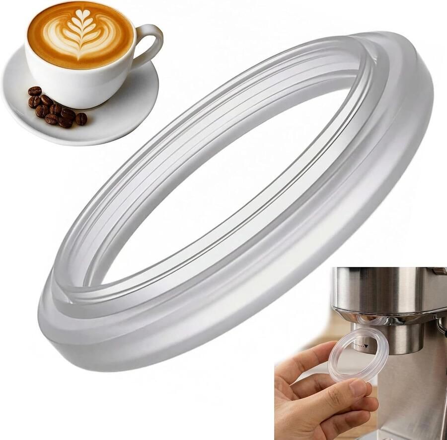 Hittebestendige Siliconen Afdichtring voor Koffiemachines Vervangingsonderdeel voor Espresso en Filterkoffiezetapparaten - Foto 1