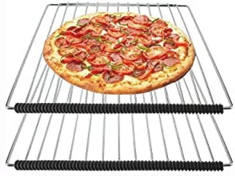 Hittebestendige Siliconen Oven Plank Beschermers Veiligheidsstrips voor Koken 2 Pack