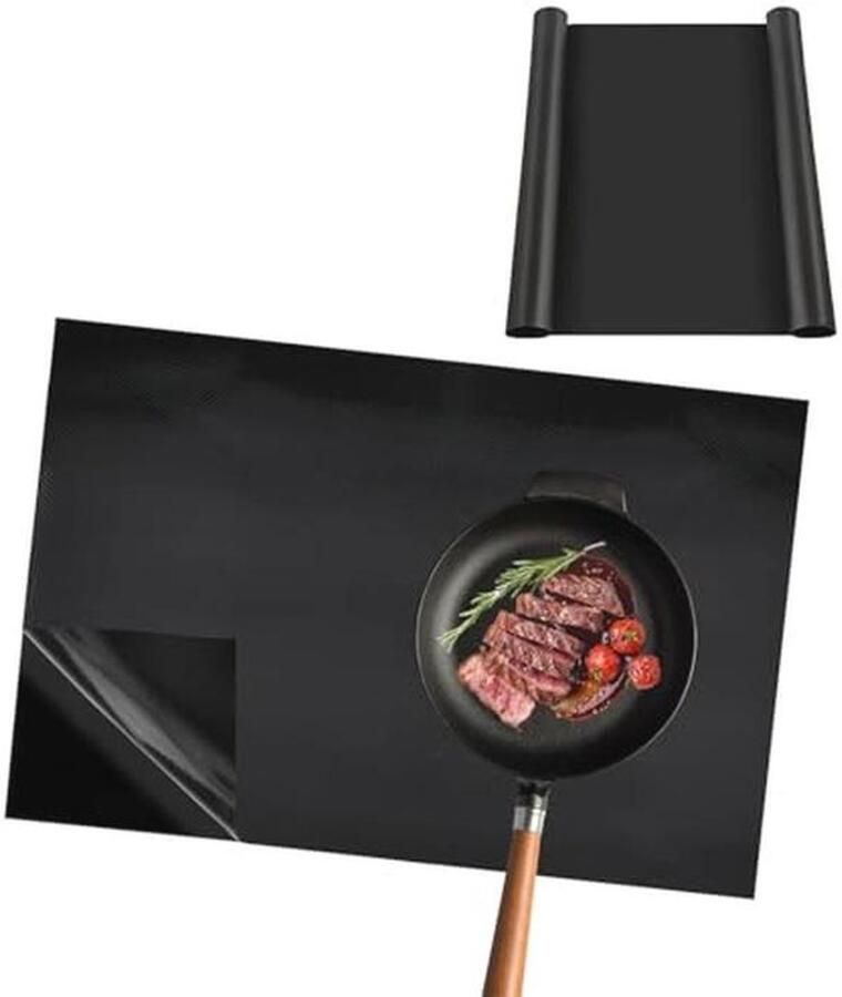 Hittebestendige Siliconenmat voor Inductiekookplaat Multifunctionele Beschermmat 61x52cm