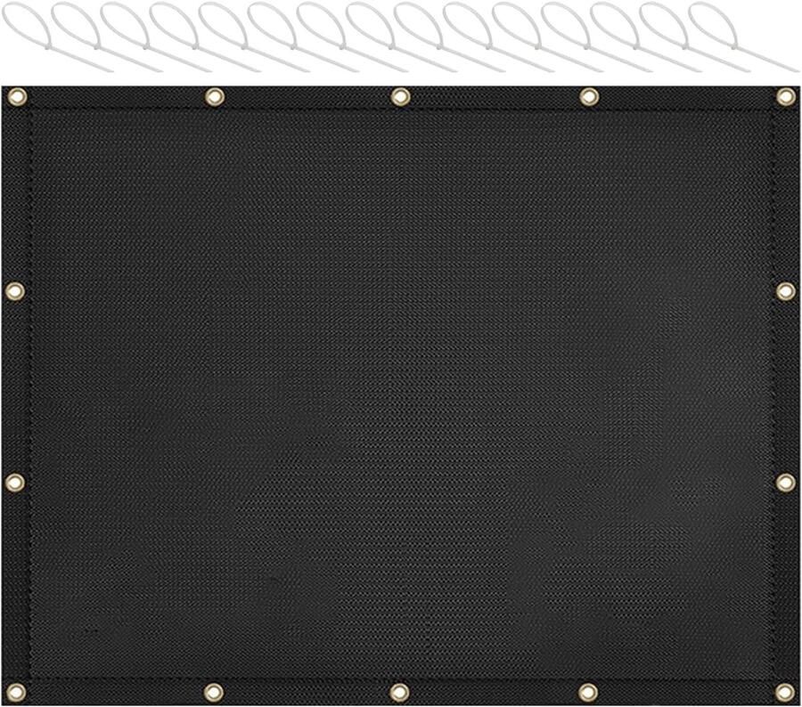 Hittebord Grill Warmtebord BBQ Bescherming Tuinmeubelen Hittebestendig Glasvezel 3x4ft Grijs