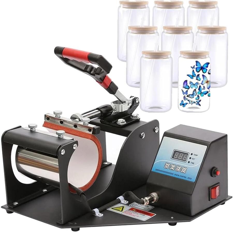 Hittepers Mokken Transfer Pers Sublimatie Printen Dubbele Mok Capaciteit 11oz Mokken Zwart