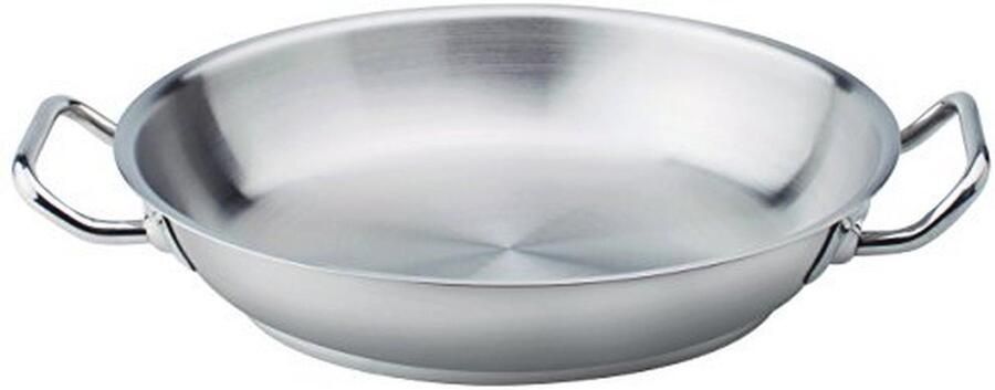Roestvrijstalen braadpan 20 cm met twee handgrepen