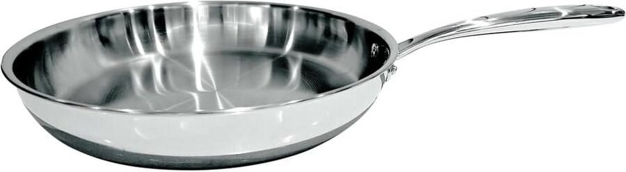 Hoge Kookpan Sauspan Steel Professioneel Koken 3-Lagen Volledige Inductie 31 Liter Roestvrij Staal
