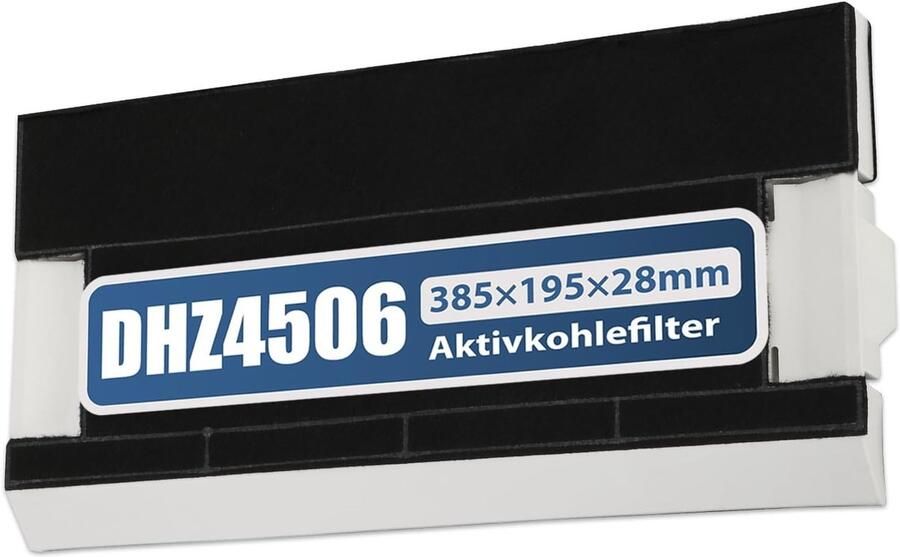 Hoge kwaliteit actieve koolfilter vervanging voor afzuigkappen van Bosch Siemens Neff en Constructa Geschikt voor modellen DHZ4506 DHZ4505 LZ45501 LZ45500 Z5144X1 en meer