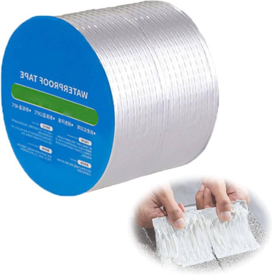 Hoge sterkte Waterdichte Zelfklevende Butyl Tape Dak Sealant Tape Super Waterdichte Tape Lek Reparatie Oppervlakte Crack Vensterdorpel Gap Pijp Breuk