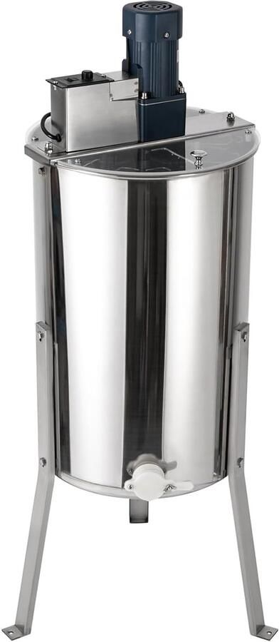 Honingextractor Honing Apparaat Honing Oogsten Handmatig Roestvrij Staal 38 x 60 cm Zilver