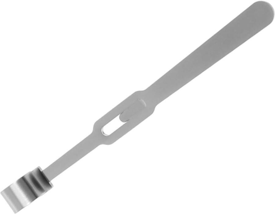 Honingroerder Roerstaaf Drankroerder Cocktail Dranken Mixen Roestvrij Staal 16 cm Lengte Zilver