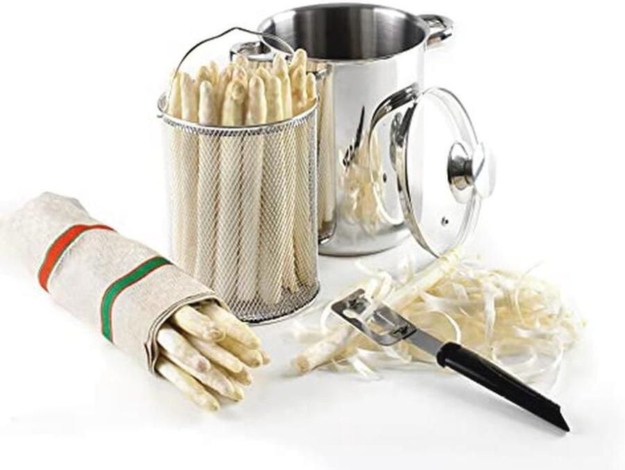 Hoog Aspargespan 16 cm RVS Geschikt voor Inductie