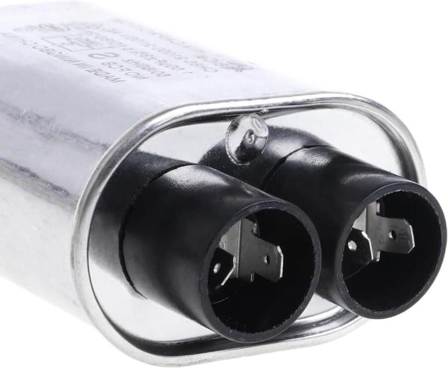 Hoogspanning Condensator Oven Onderdeel Magnetron Reparatie Universele Pasvorm 2100V 0.90uF Zilver Zwart