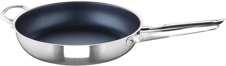 Hoogte Braadpan 28 cm XXStrong Constructie Roestvrij Staal Geschikt voor Alle Kookplaten