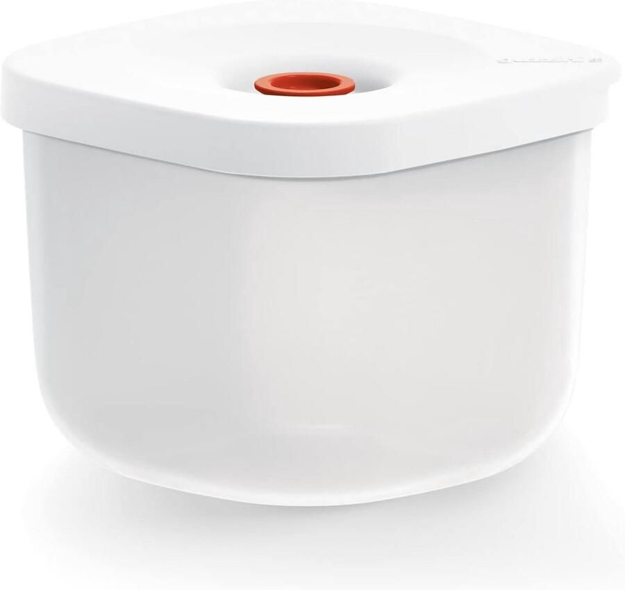 Vacuümverpakking Container Voedselbewaring Bakje Voedsel Langer Vers Hoogvacuüm Systeem 750 cc Wit