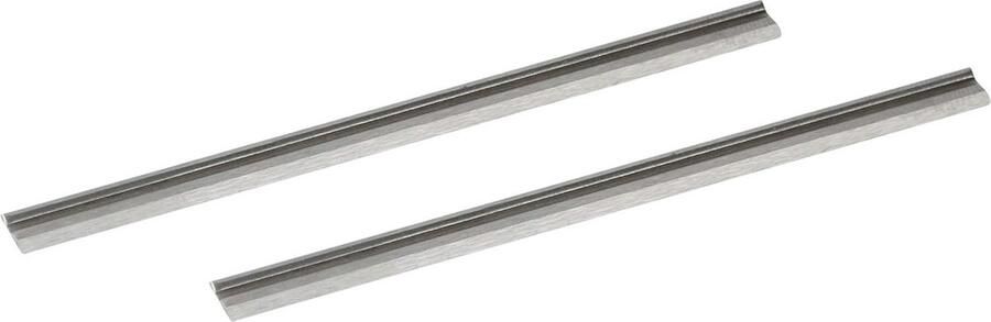 Hoogwaardig Schaafmes 82 x 5 x 1 mm 2 Stuks Omkeerbaar en Tweezijdig Gebruik Reservemessen voor Elektrische Schaaf