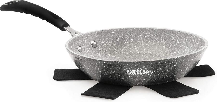 Hoogwaardige Aluminium Koekenpan met Antiaanbaklaag Geschikt voor Inductie en Oven