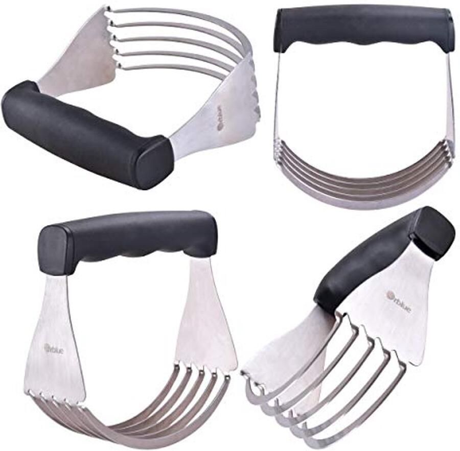 Hoogwaardige Gebaksnijder en Deegmixer met 5 Stevige Messen van Roestvrij Staal