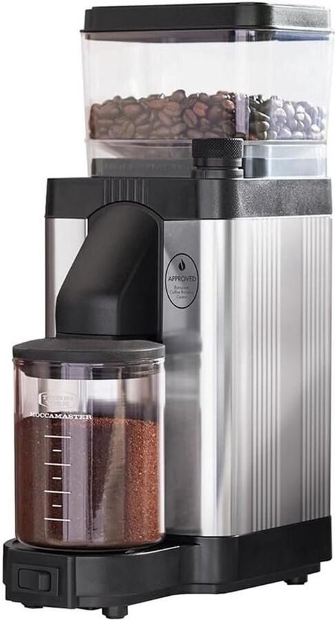 Hoogwaardige Koffiemolen Handgemaakt Nederlands Design Traploos Instelbaar Gemalen Koffie