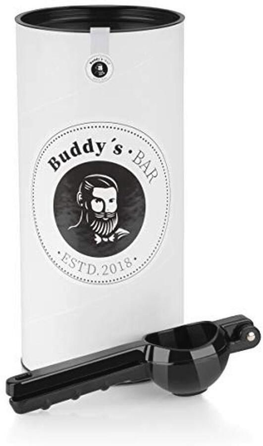 Hoogwaardige Limoenpers van Aluminium Voedselveilig en Vaatwasserbestendig 21 cm voor Optimaal Sapkracht