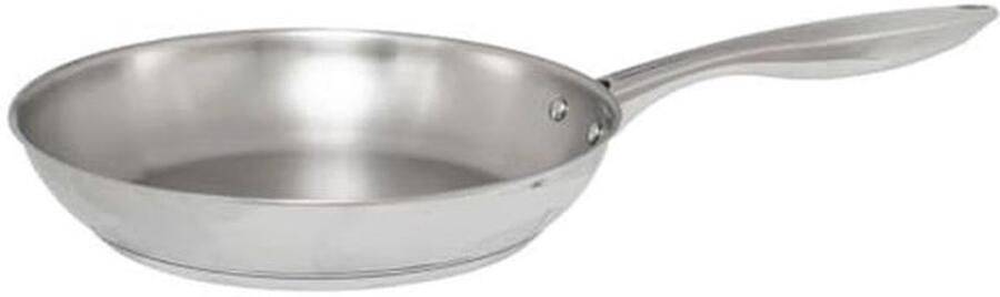 Hoogwaardige roestvrijstalen braadpan 26 cm voor alle warmtebronnen