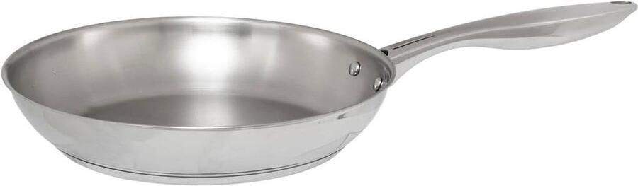 Hoogwaardige roestvrijstalen braadpan 26 cm voor alle warmtebronnen