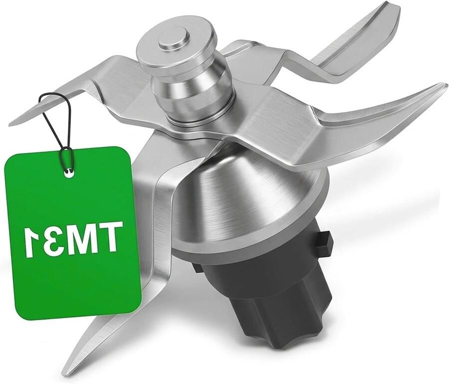 Hoogwaardige roestvrijstalen mes geschikt voor Thermomix TM31 duurzame accessoires voor koken en bereiden van maaltijden