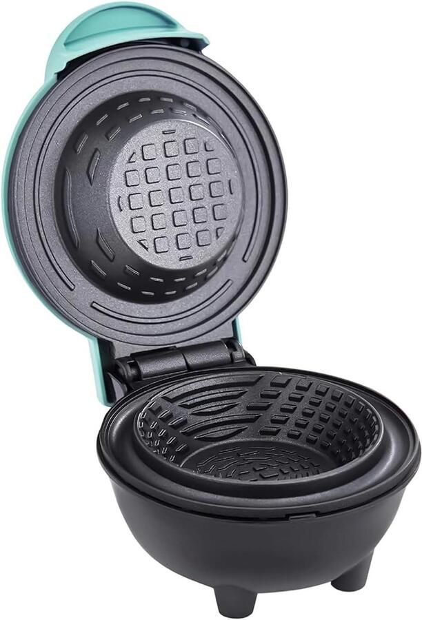 Hoorntjesmaker Wafelmaker IJshoorntjes Desserts Maken Antiaanbaklaag 17x13x17 cm Blauw