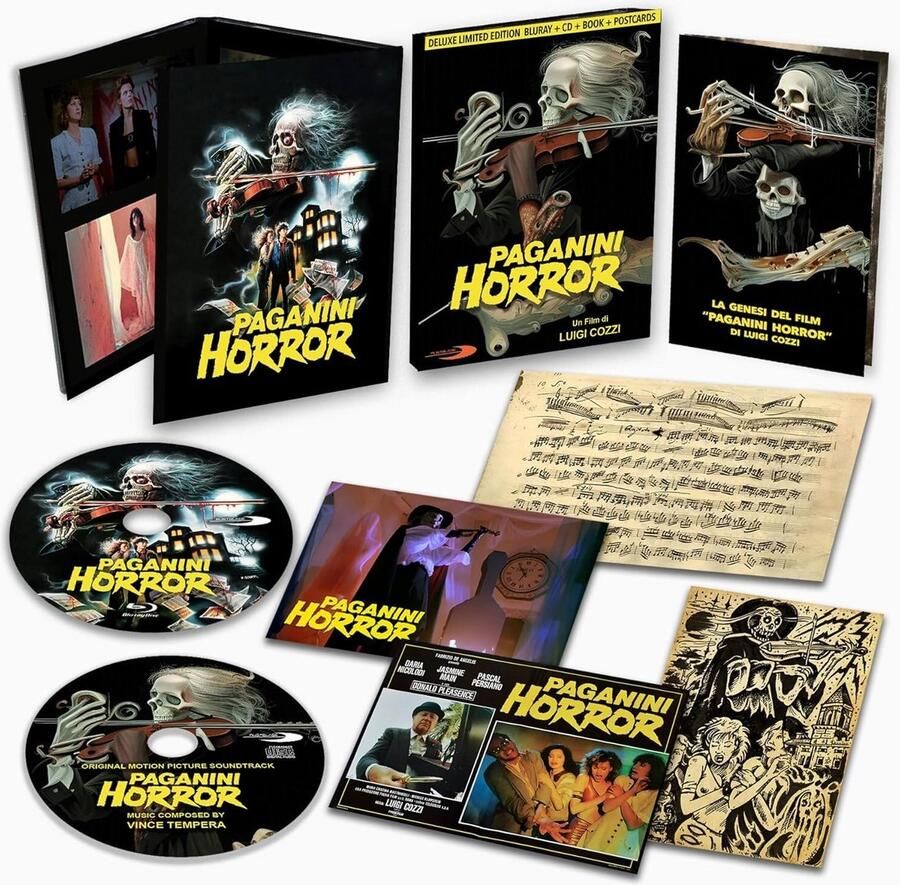 Horrorfilm Paganini Speciale Gerestaureerde Editie Blu-ray Boxset met CD