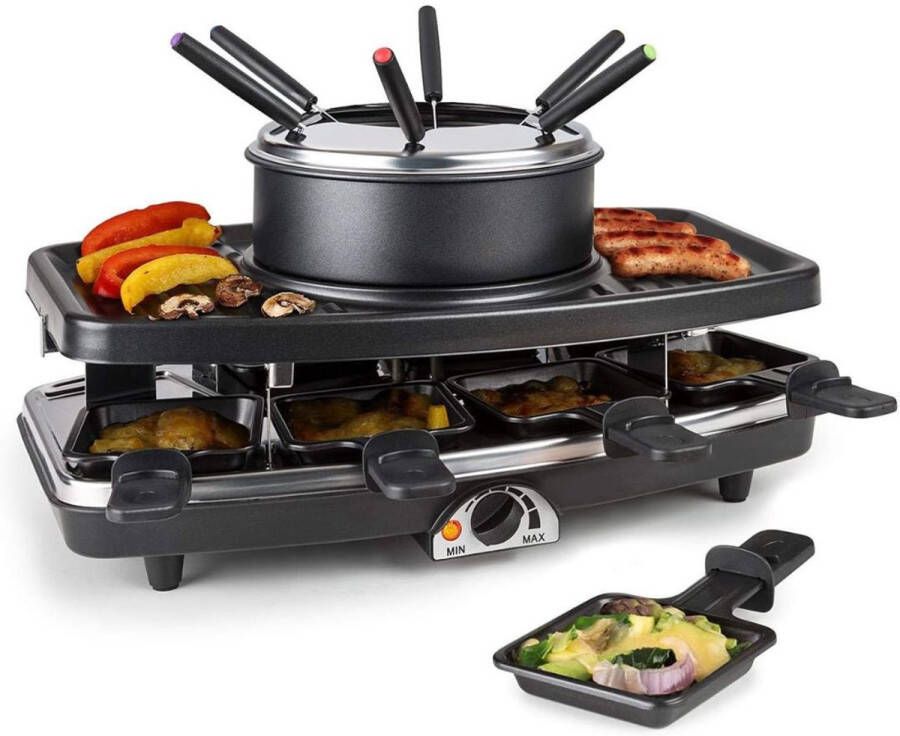 Hotpot Electrisch Kaasfondue Chinese Fondueset Fonduepannen Zwart