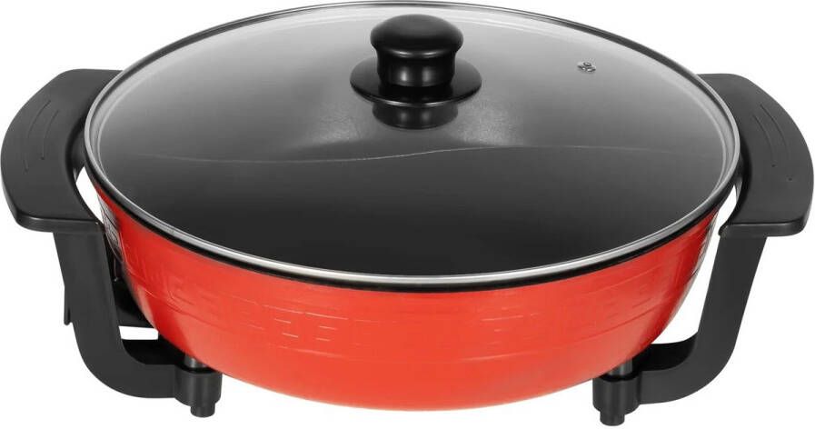 Hotpot Pan Elektrische Chinese Fondue Pan Fonduepan Electrisch 2 Vakken