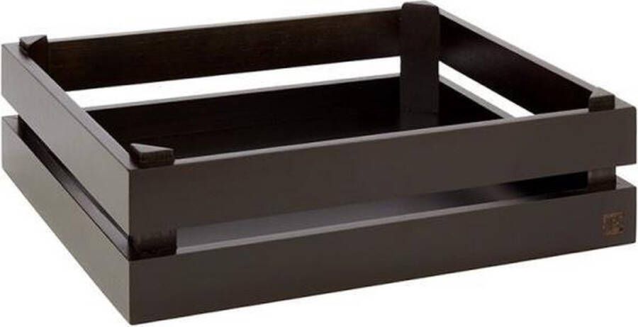 Houten buffetsysteem superbox 35x29xh10 -5 cm Zwart