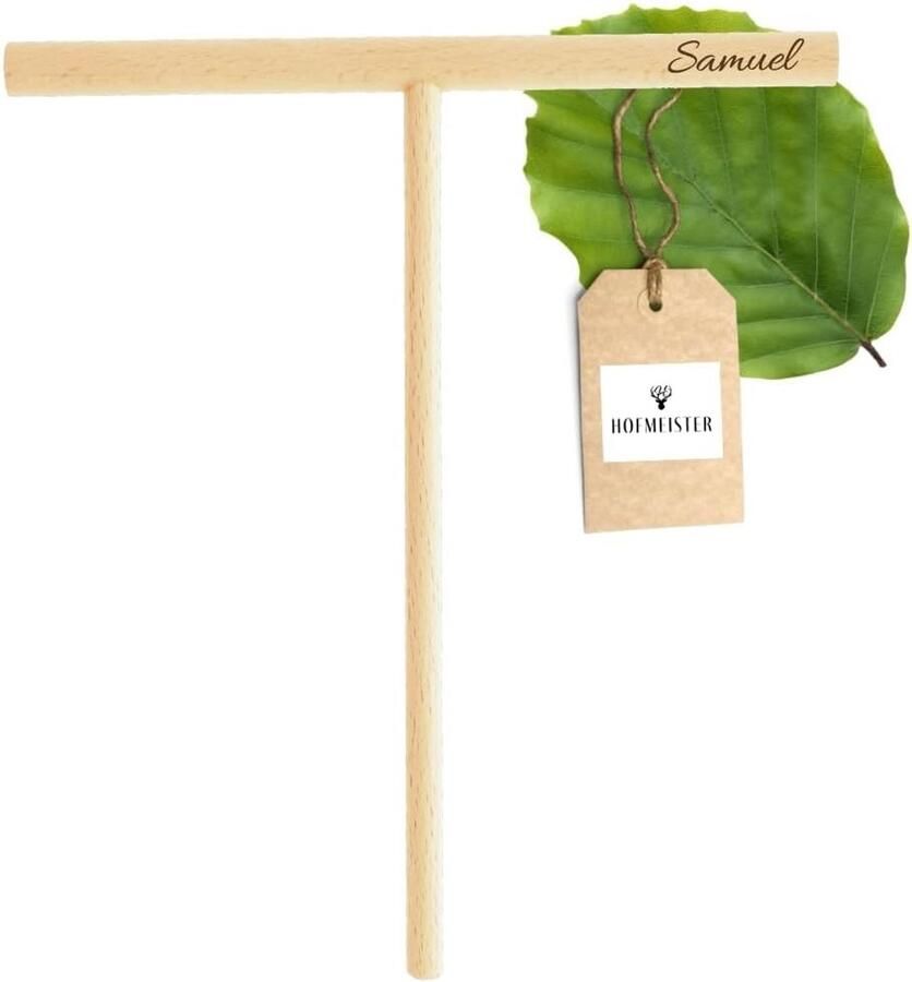 Houten deegverdeler voor pannenkoeken en crêpes