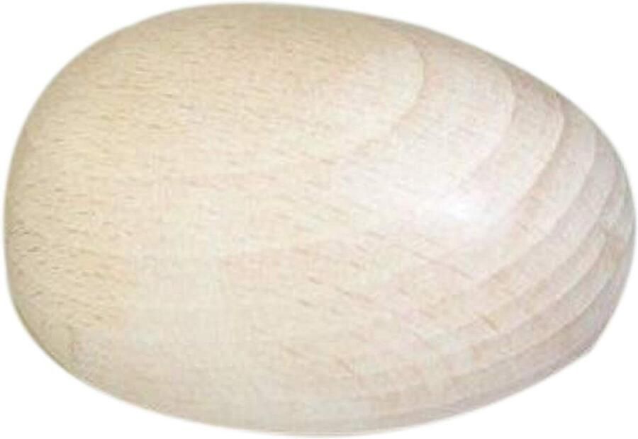 Houten Ei Ambachtelijk Hout Sokken Reparen Gladde Afwerking 69 cm Natuurlijk
