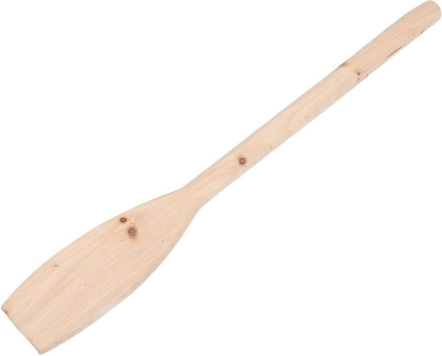 Houten Roerstaaf Keukenroerstaaf Mengpeddel Bier Brouwen Koken Grote Hoeveelheden Gelijkmatig 69.5 cm Beige