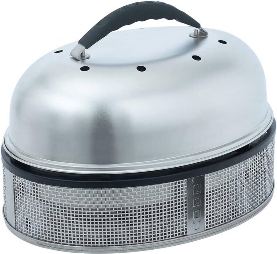 Houtskoolgrill 50x36 cm voor 12 Personen Compacte Tafelgrill voor BBQ en Camping