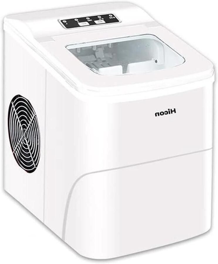 Huishoudelijke ijsmaker IJsmachine mini Snel ijs maken 9 ijsblokjes per keer 15 kg per 24 uur