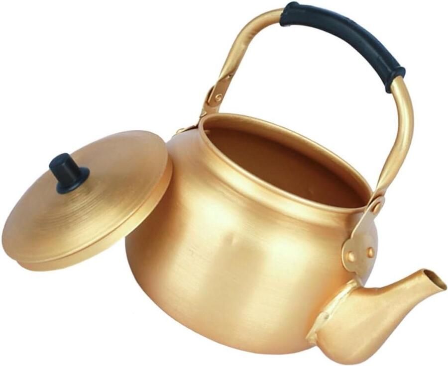 Huishoudelijke theepot Kleine waterkoker Thee zetten Geschikt voor gasfornuis 6 liter Aluminium