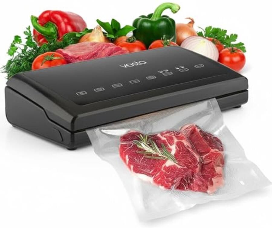 Huishoudelijke Vacuümsealer met 31 cm Sealbalk Eenvoudige en Efficiënte Voedselverpakking