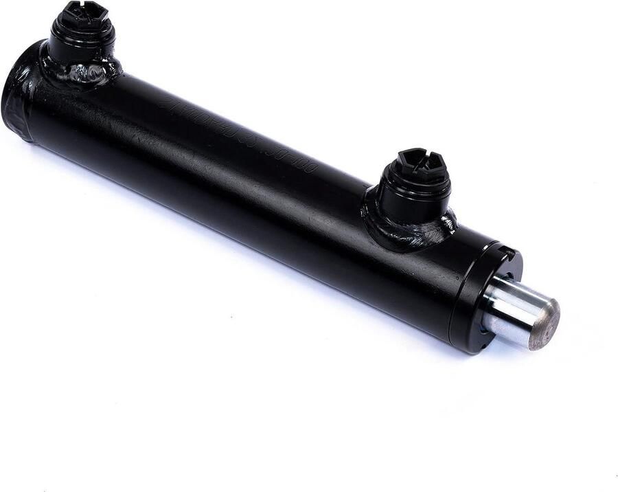 Hydraulische Cilinder Dubbelwerkend Industrieel Gebruik Hoge Bedrijfszekerheid 250 Bar Zwart