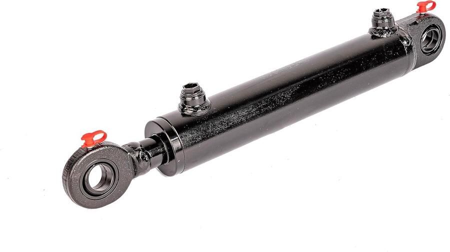 Hydraulische Cilinder Dubbelwerkend Systeem Machine Ondersteuning Hoge Industriële Kwaliteit 600 mm Zwart