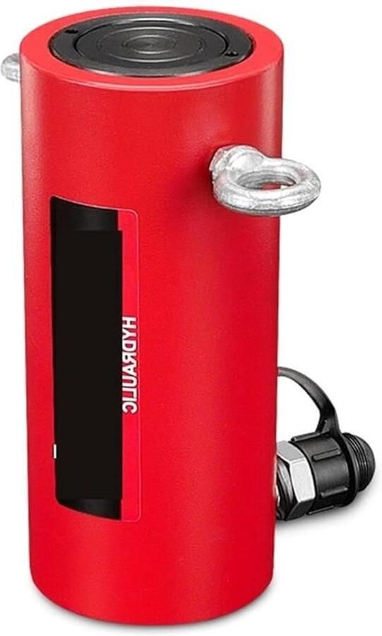 Hydraulische Cilinder Hefcilinder Krik Zwaar Werk Hoge Capaciteit 150 mm Slag Zilverkleurig