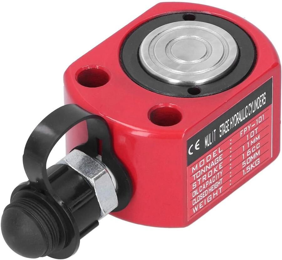 Hydraulische Cilinder Industriële Cilinder Zwaar Werk Uiterst Dunne Constructie 10T 16CC Rood