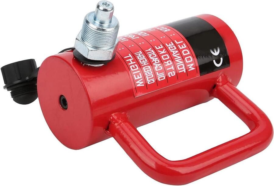 Hydraulische Cilinder Krachtige Cilinder Machine Bediening Hoge Druk Capaciteit 10 Ton Output Rood