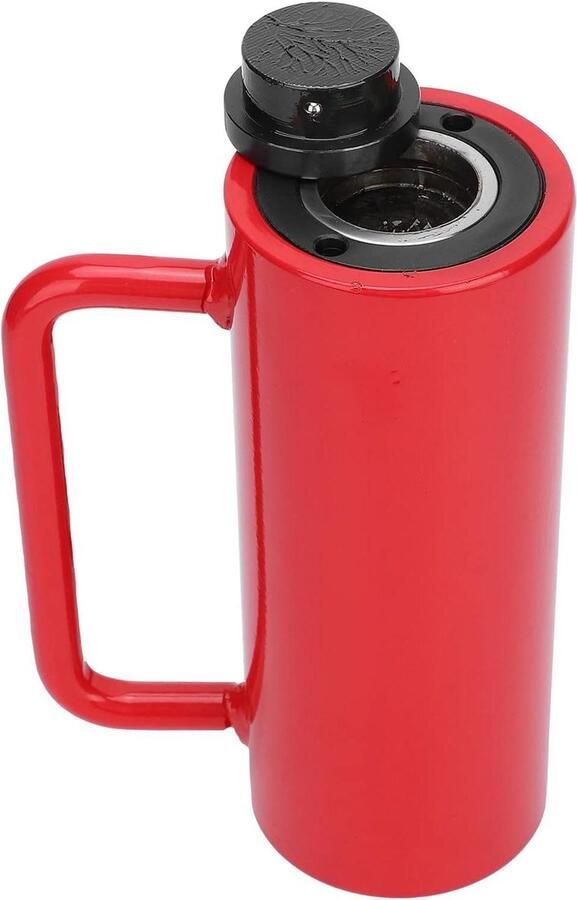 Hydraulische Cilinder Pomp Cilinder Industrieel Werk Verchroomde Zuiger 150 mm Slag Rood