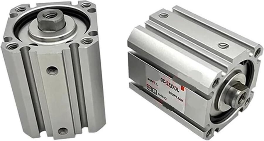 Luchtcilinder Pneumatische cilinder Industriële automatisering Enkele werking 10-50 mm Zilverkleurig